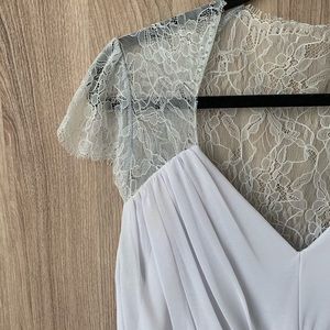 Maternity Wedding Occasion Plus Size Lace Dress